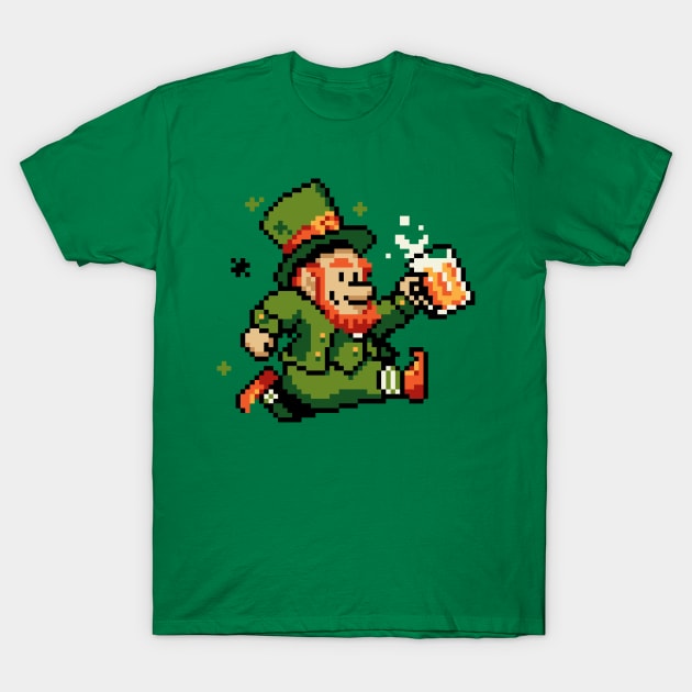 Leprechaun St. Patrick's Day T-Shirt by vo_maria